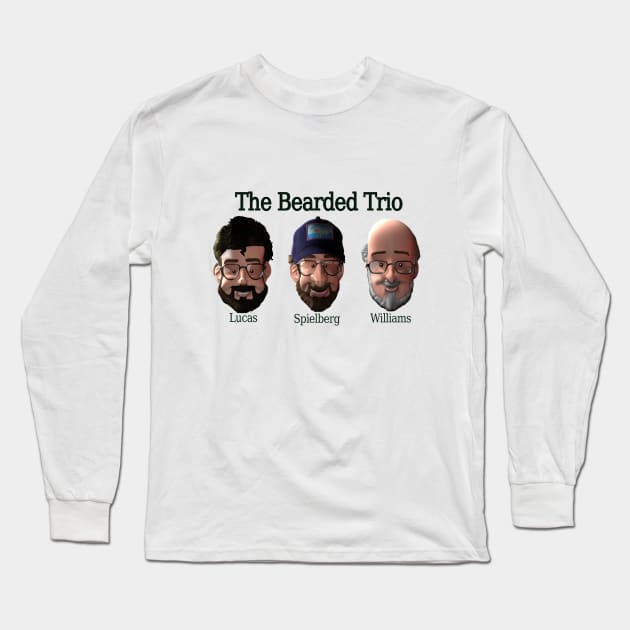 The Bearded Trio 2020 Design Long Sleeve T-Shirt by thebeardedtrio